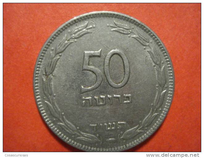 8529 ISRAEL 50  PRUTOT   AÑO / YEAR   1954   MBC / VF / TB - Israel