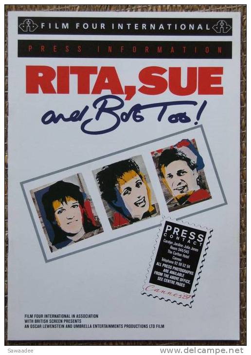 DOSSIER DE PRESSE - FILM - RITA, SUE AND BOB TOO - ALAN CLARKE - ANGLAIS - Kino/Fernsehen