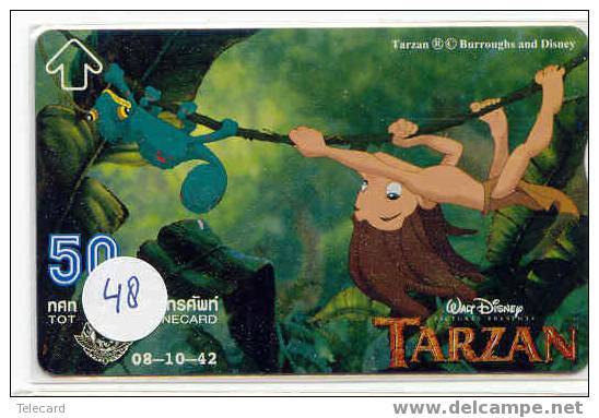 Télécarte Disney Thailand. Phonecard Disney Thailand - (48) Cinema Film - Disney