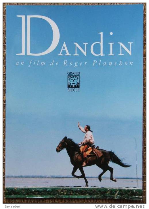 PLAQUETTE - FILM - DANDIN - ROGER PLANCHON - MOLIERE - Bioscoopreclame