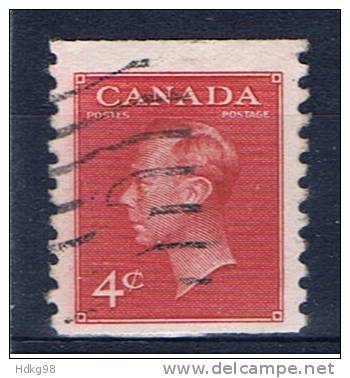 CDN Kanada 1949 Mi 254 D George VI. - Used Stamps