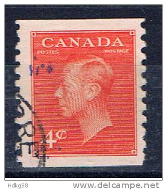 CDN Kanada 1949 Mi 255 D George VI. - Used Stamps