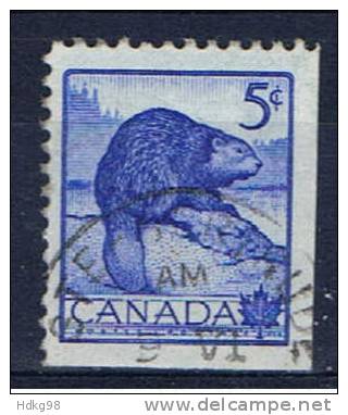 CDN Kanada 1953 Mi 287 287F Biber - Gebruikt