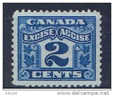 CDN E Kanada 190. Mi 2 C. Excise Accise Stamp - Usati