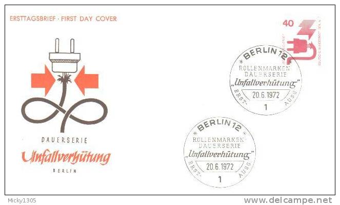 Germany / Berlin - Mi-Nr 407 FDC (q044) - Sonstige & Ohne Zuordnung