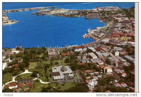 CARTE POSTALE DE TAHITI - VILLE DE PAPEETE - Tahiti