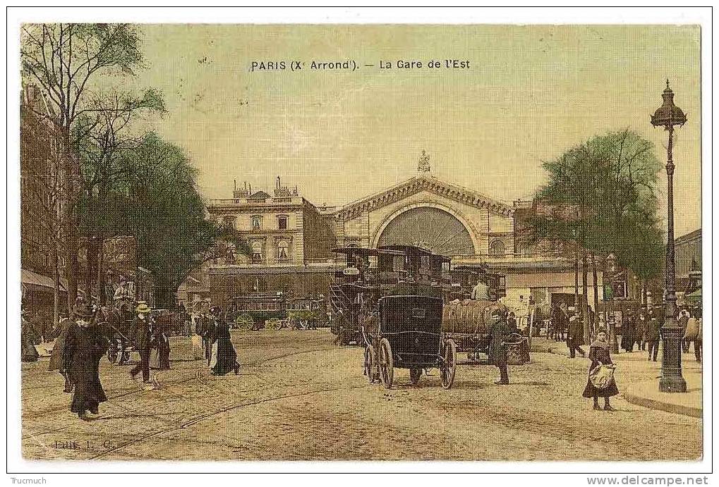 C4867 - PARIS  - La Gare De L' Est - Distretto: 10