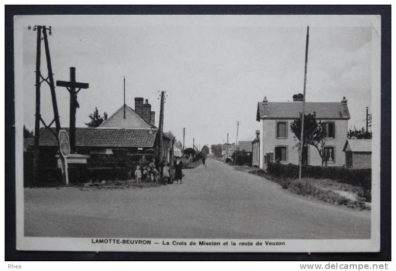 41 Lamotte-Beuvron Croix Sépia    D41D  K41106K  C41106C RH029864 - Lamotte Beuvron
