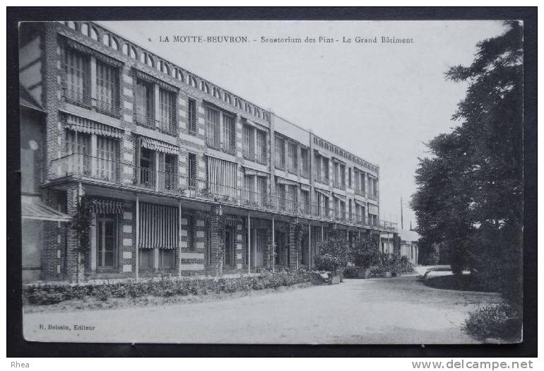 41 Lamotte-Beuvron Sanatorium    D41D  K41106K  C41106C RH029871 - Lamotte Beuvron