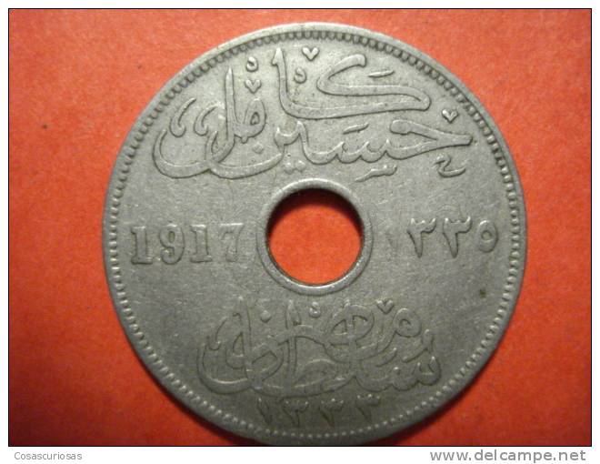 8612 EGYPT EGYPTE EGIPTO  10 MILLIENES   BRITISH OCCUPATION      AÑO / YEAR   1917 KN    BC / FINE - Egypte