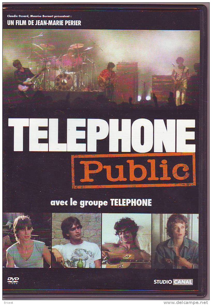 DVD TELEPHONE TELEPHONE PUBLIC - Concert En Muziek