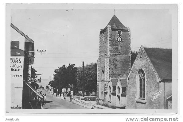 44 / FL / SAINT BREVIN LES PINS, La Rue De L´église, N° 35 Ed Jelhy Poupin - Saint-Brevin-les-Pins