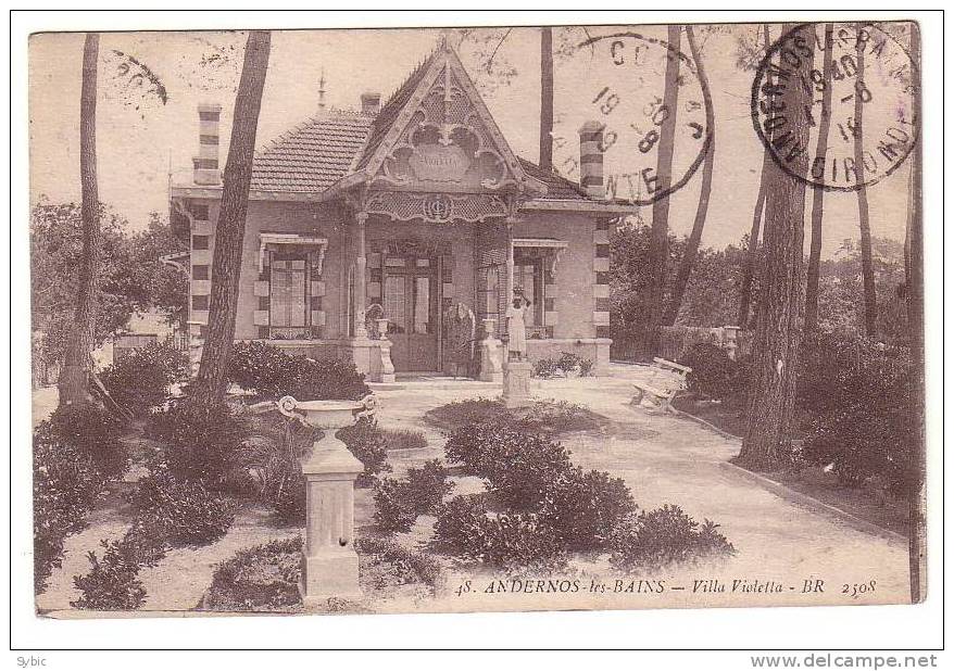 ANDERNOS LES BAINS - Villa Violetta (1919) - Andernos-les-Bains