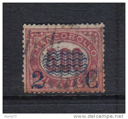 3RG49 - REGNO , 2/5,00 Cent N. 35  Usato . POCO FRESCO - Used