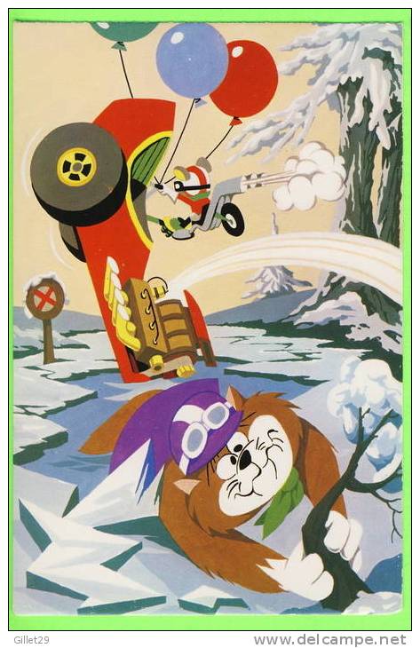 SÉRIES TV - COMICS - HANNA-BARBERA 1974 - CARD TRAVEL IN 1974 - CAT & MOUSE  - - TV-Serien