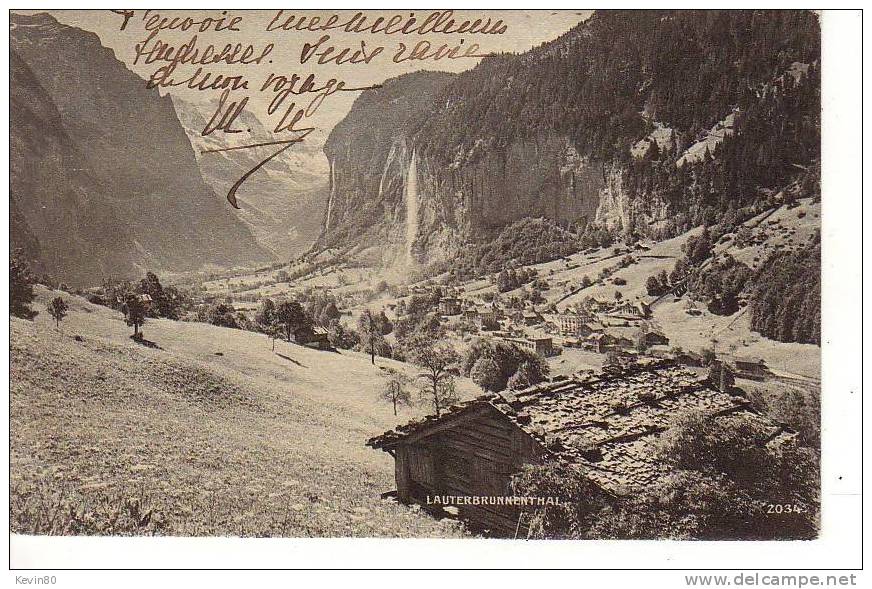 SUISSE Lauterbrunnenthal - Lauterbrunnen