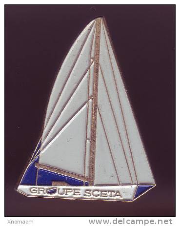 Pin´s - Groupe Sceta - Boats