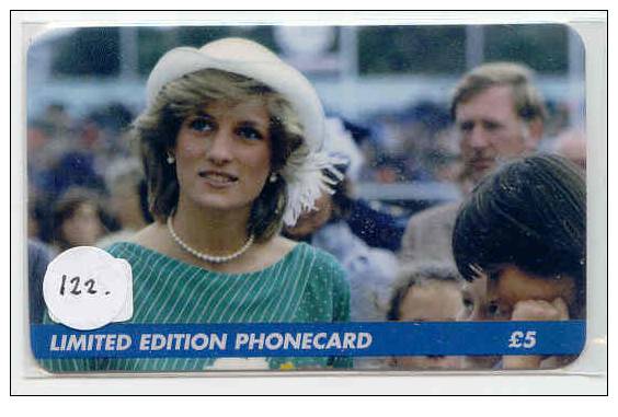 PRINCES DIANA Op Telefoonkaart - Lady Di - Princesse Diana Japan - (122) - Personen