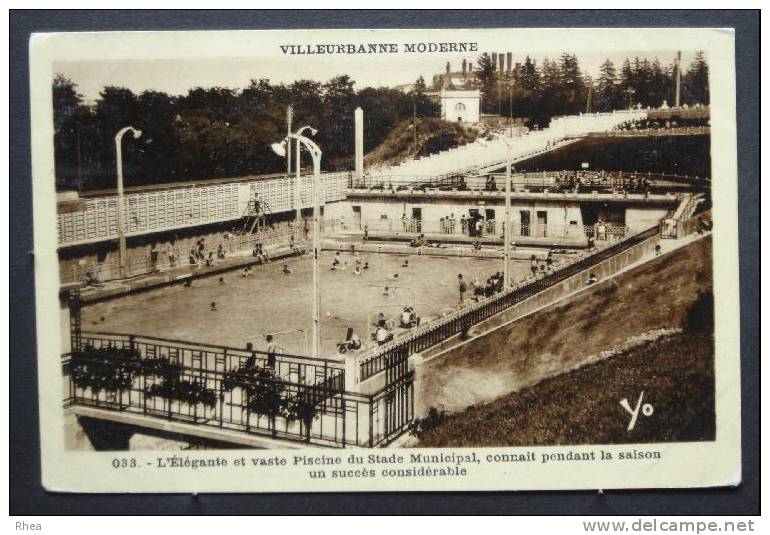 69 Villeurbanne Piscine    D69D  K69266K  C69266C RH030752 - Villeurbanne