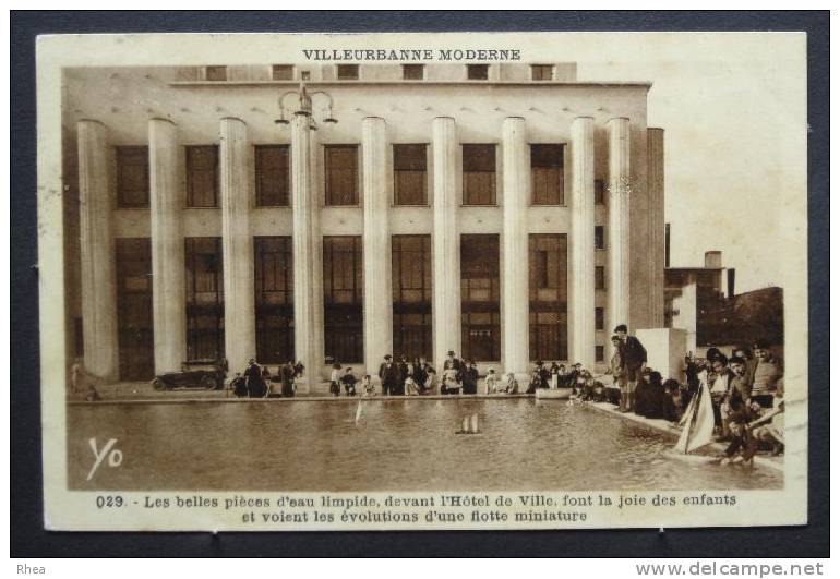 69 Villeurbanne Mairie Hotel De Ville Architecte Giroud    D69D  K69266K  C69266C RH030755 - Villeurbanne