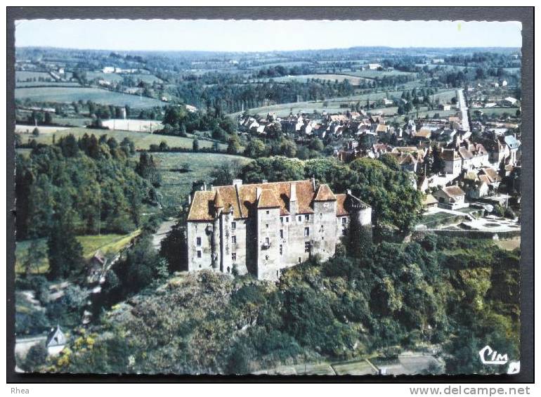 23 Boussac Vue Aerienne Chateau    D23D  K23031K  C23031C RH030925 - Boussac