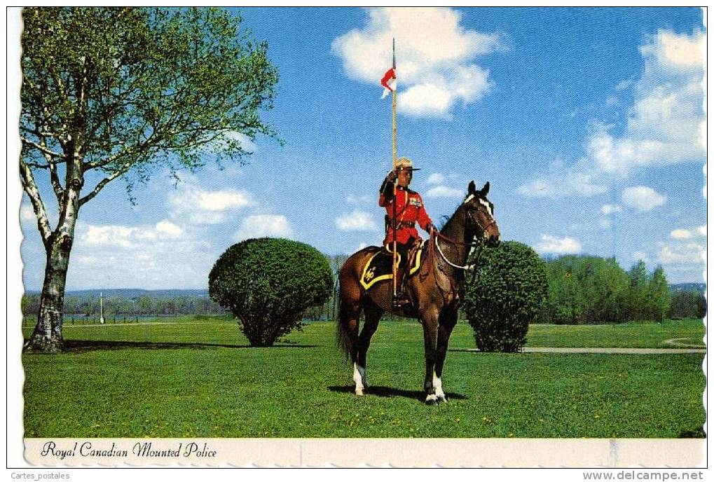 ROYAL CANADIAN MOUNTED POLICE - POLICE MONTEE ROYALE DU CANADA EN UNIFORME - Moderne Kaarten