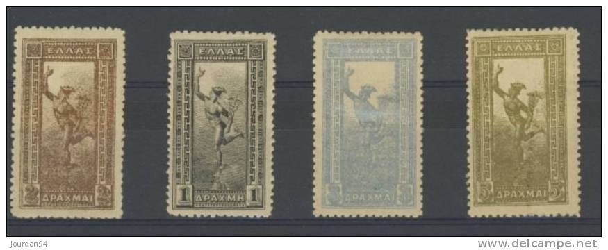GRECE    N° 156  à  159 - Unused Stamps