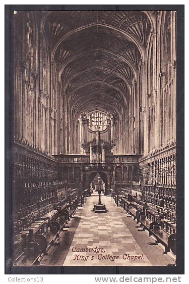 ANGLETERRE - Cambridge - King's College Chapel - Cambridge