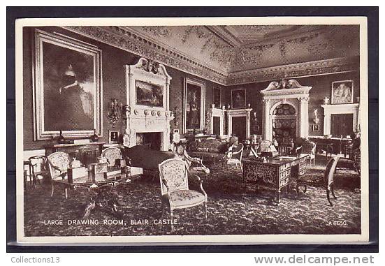 ANGLETERRE - Large Drawing Room, Blair Castle - Fife