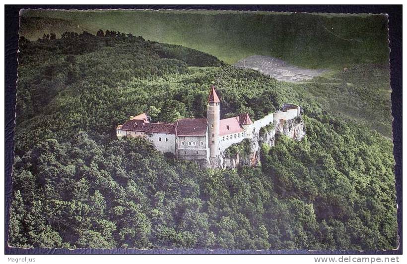 Germany,Teck,Burgruine,Castle,Fortress,Wood,Forest,postcard - Kirchheim