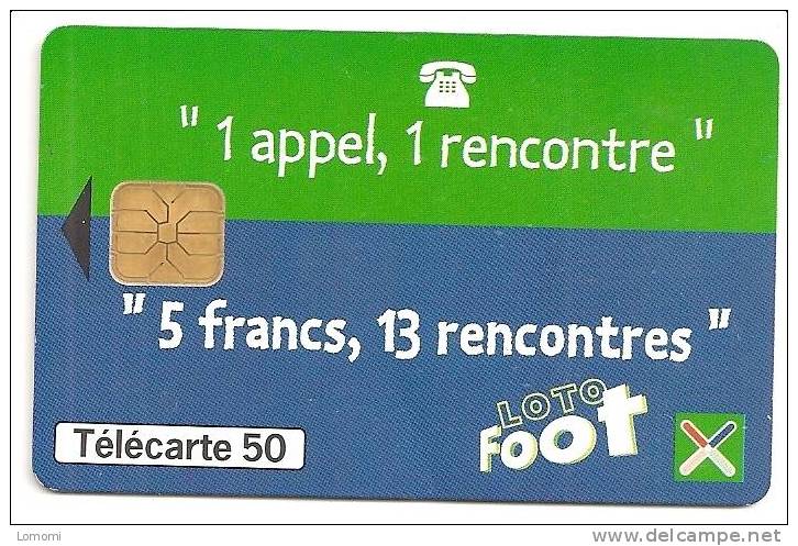 LOTO FOOT   -  Année   . 1999   . RARE  . 1 Scan.. - Jeux