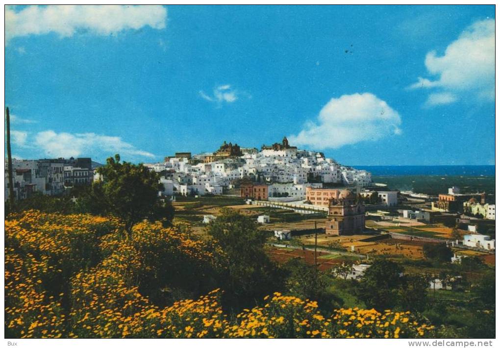 OSTUNI BRINDISI PUGLIA  VIAGGIATA  COME DA FOTO - Brindisi