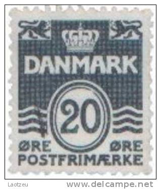 Danemark  564 (1974). - 20 Ø Armoiries - Usado