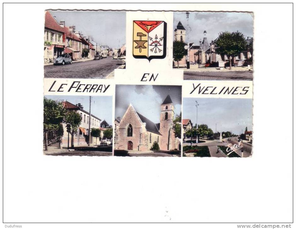 LE PERRAY EN YVELINES   CARTE MULTI VUES - Le Perray En Yvelines
