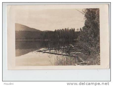 To Identify - Lake In US ??? ...arm Lake In IDAHO - Original Picture Post-card - Altri & Non Classificati