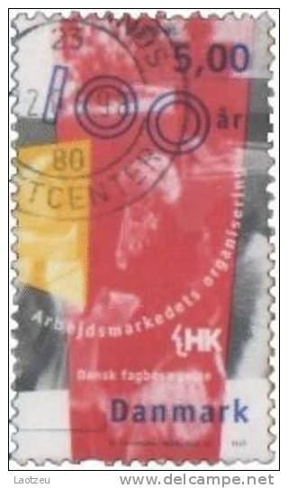 Danemark 1176 (1998). - Confédération Générale Du Travail Des Employés - Used Stamps