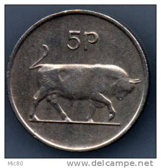 Irlande 5 Pence 1975 Ttb - Irlande