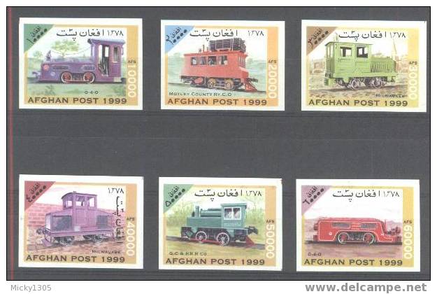 Afghanistan - Mi-Nr 1849/1854 B Satz Postfrisch Geschnitten / Set Imperforated MNH ** - Afganistán