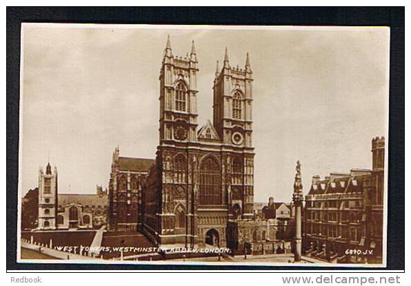 3 Real Photo Postcards London Buses At Piccadilly The Monument West Minster Abbey - Ref B165 - Piccadilly Circus