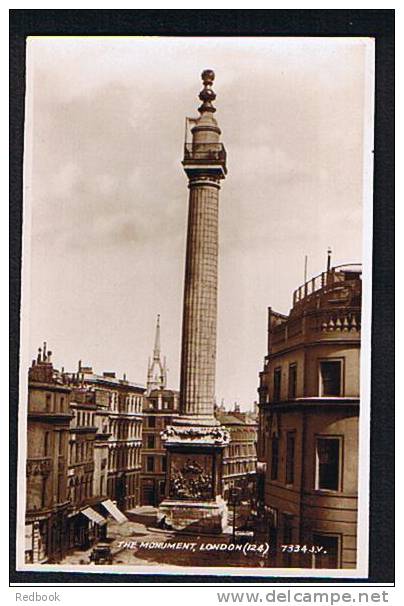 3 Real Photo Postcards London Buses At Piccadilly The Monument West Minster Abbey - Ref B165 - Piccadilly Circus