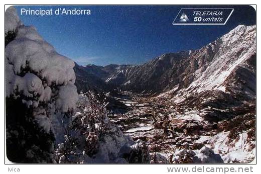 ANDORRA - Snowy Landscape - Andorra