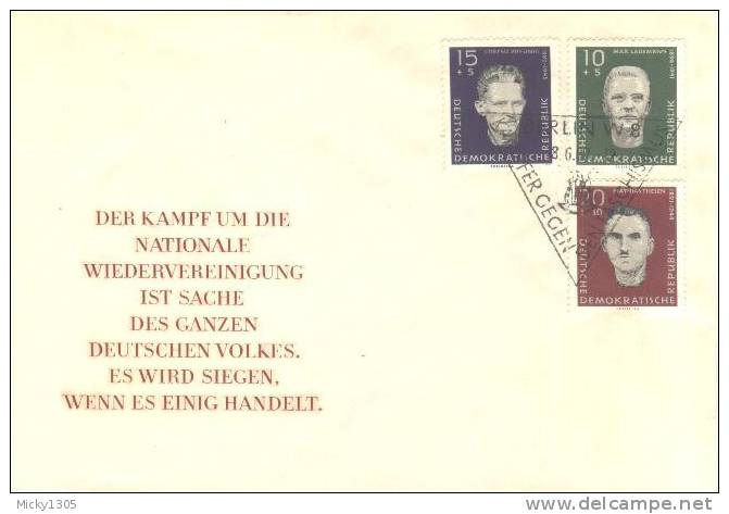 DDR / GDR - Mi-Nr 765/767 FDC (q226)- - 1950-1970