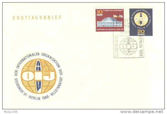 DDR / GDR - Mi-Nr 1212/1213 FDC (q233)- - 1950-1970