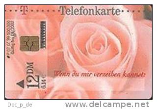 Deutschland - Germany - P 07/99 - Sorry... , Flower , Rose - P & PD-Series: Schalterkarten Der Dt. Telekom