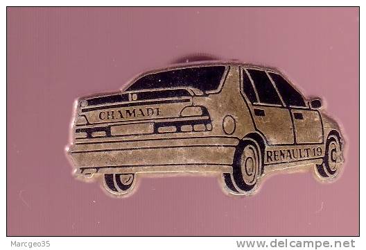 Pin's Renault 19 Chamade, Arthus Bertrand - Renault