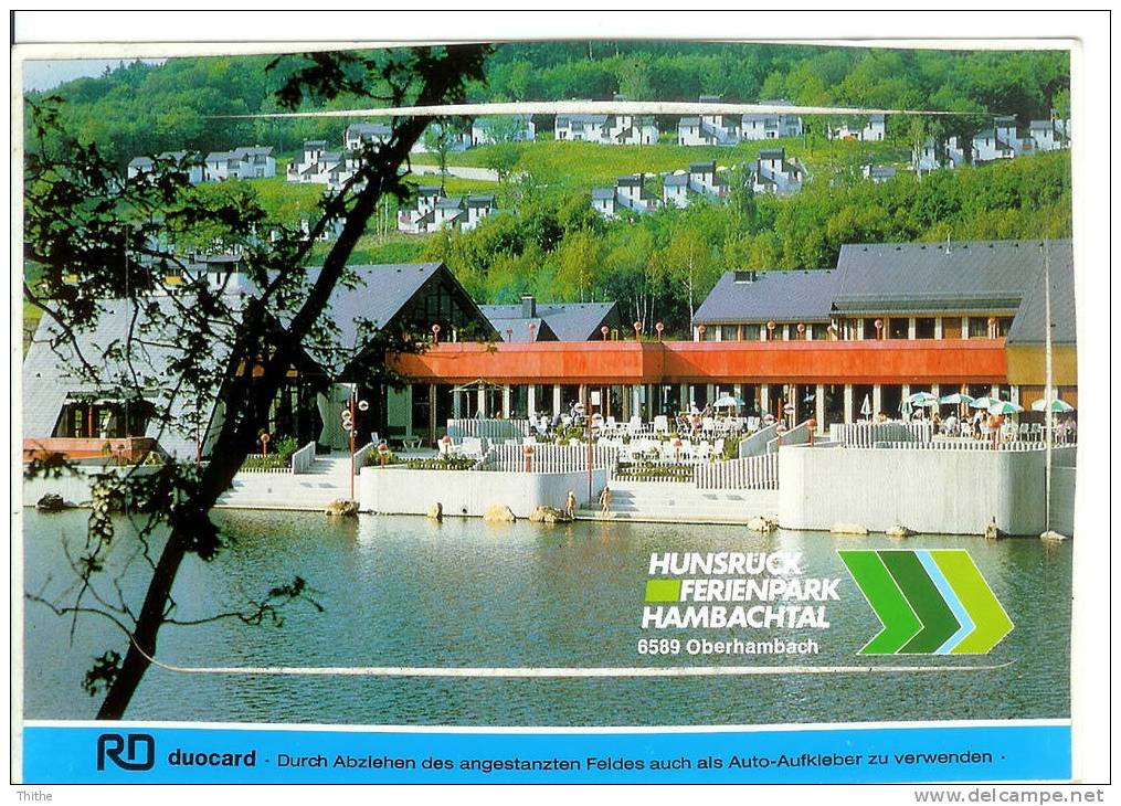 OBERHAMBACH Hunsruck Ferienpark Hambachtal - Carte Autocollante - Birkenfeld (Nahe)