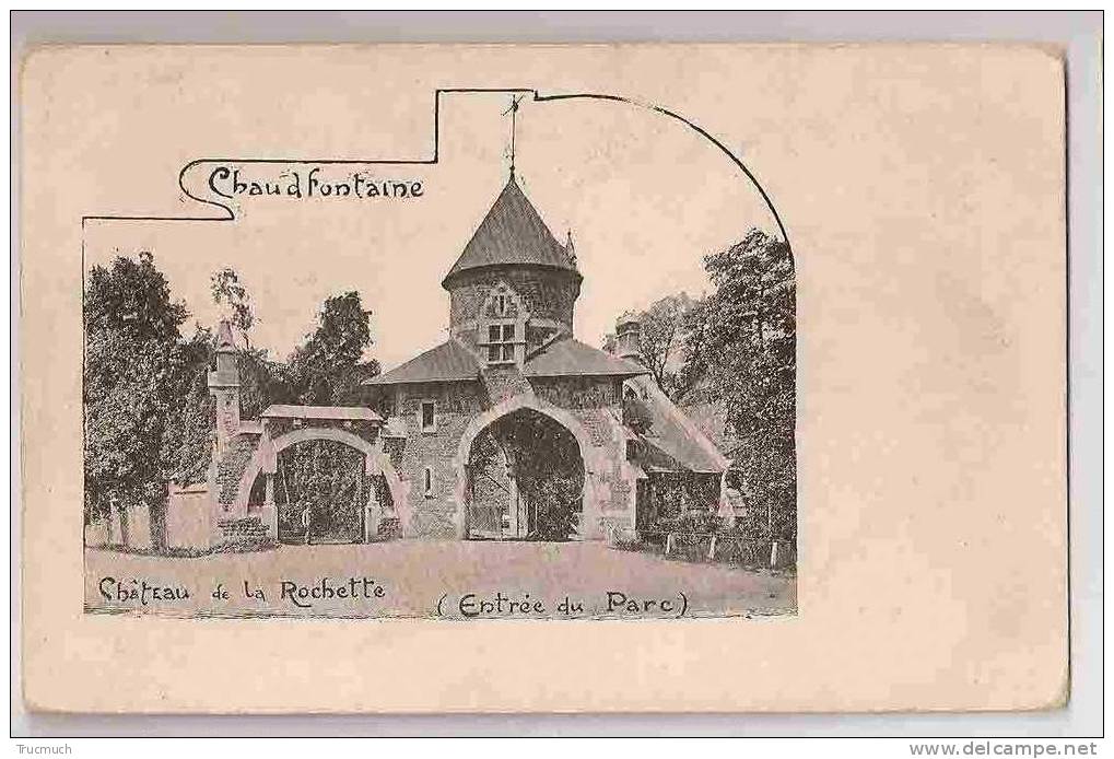 C4907 - CHAUDFONTAINE - Château De La Rochette (entrée Du Parc) - Chaudfontaine