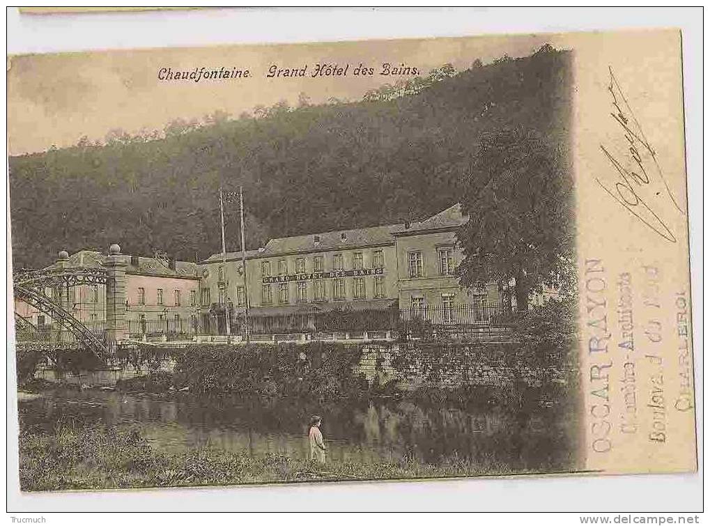 C4916 - CHAUDFONTAINE - Grand Hôtel Des Bains - Chaudfontaine