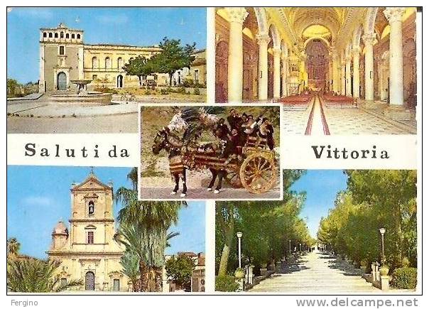 3353 - VITTORIA (RAGUSA) - Vedutine - Vittoria