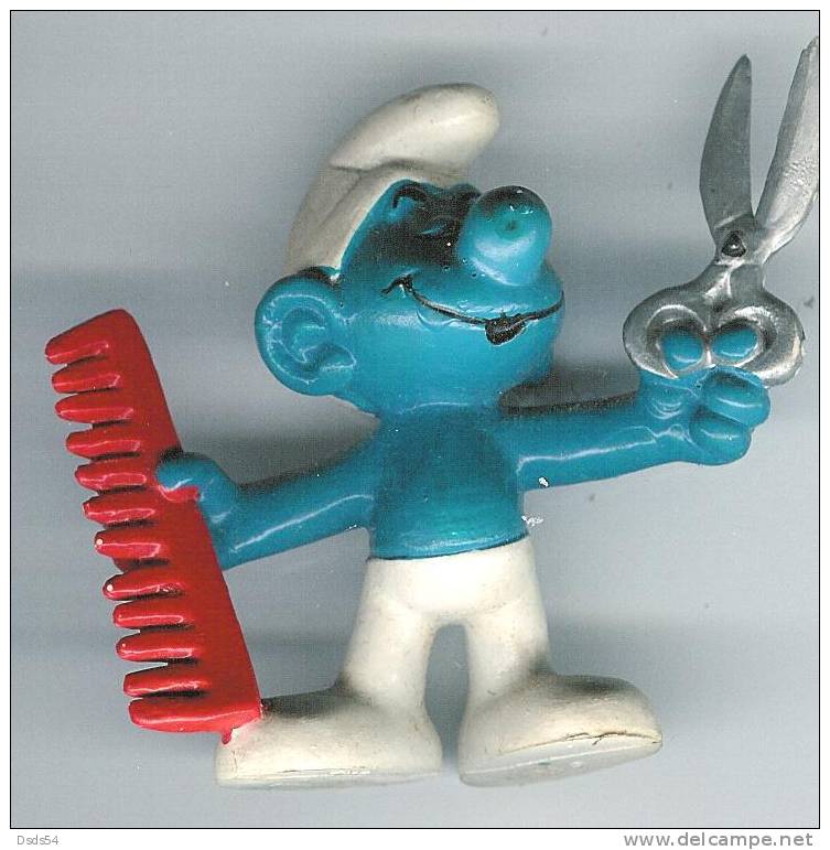 Schtroumpfs Coiffeur PEYO 1980 - Smurfs